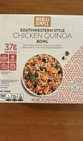 Southwestern Style Chicken Quinoa Bowl