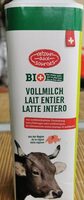 Lait entier bio