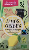 Bio Lemon Ginger Tea / Zitrone Ingwer Tee