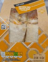 Southern Fried Chicken Wrap