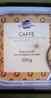 Gelato al caffè con variegatura al caffè