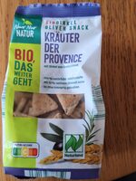 Bio-Dinkel-Oliven-Snack - Kräuter der Provence