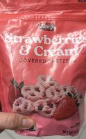 Clancy’s Strawberries & Cream Covered Pretzels
