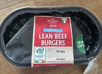 Irish 5% Fat Lean Beef Burgers