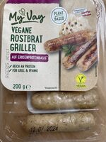 Vegane Rostbrat Griller