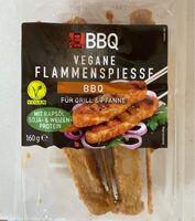 Vegane Flammenspieße BBQ