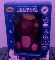 Hot chocolate melting unicorn