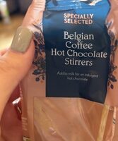 Belgian coffee hot chocolate stirrers