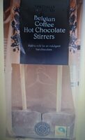 Belgian Hot Chocolate Stirrers With Coffee Flavour