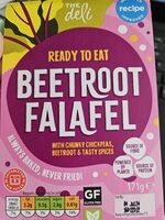 Beetroot falafel