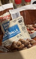 Mini Meatballs Italian Seasoned Beef and Pork Meatballs