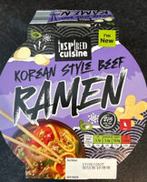 Korean Style Beef Ramen