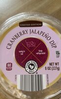 Cranberry jalapeño dip