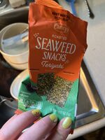 Roasted Seaweed Snacks Teriyaki Flavored