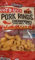 Hot & Spicy Fried Pork Rinds Chicharrones Hickory Smoke Flavor