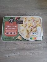 Tortelloni in Sahnesauce