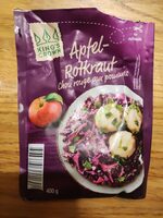 Apfelrotkraut