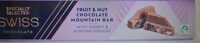 Fruit & nut Swiss Chocolate Mountain bar