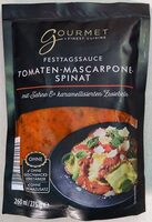 Festtagssauce - Tomaten-Mascarpone-Spinat