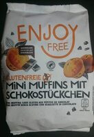 Glutenfreie Mini Muffins mit Schokostückchen