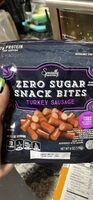 Zero Sugar Snack Bites Turkey Sausage