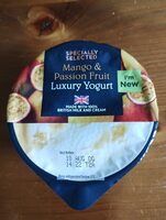 Mango & Passion Fruit Luxury Yogurt