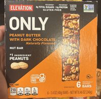 Peanut Butter With Dark Chocolate Granola Bar