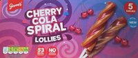 Gianni's™ RECIPE NEW 5 RECIPE LOLLIES CHERRY COLA