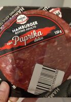 Hamburger bovino adulto con paprika