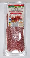 Baguette-Salami mit Paprika-Chili-Geschmack