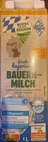 Frische bayerische Bauernmilch, 3,8 % Fett