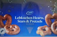 Lebkuchen hearts stars & Pretzels