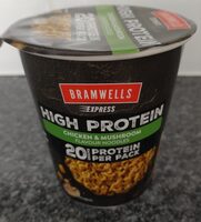 High Protein Chicken And Mushroom Noodles