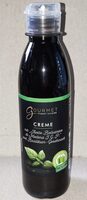 Basilikum-Creme mit Aceto Balsamico di Modena IGP