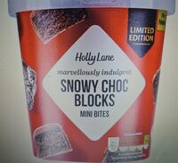 Snowy choc blocks