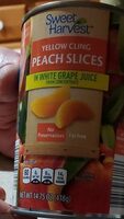 Sweet harvest yellow cling peaches