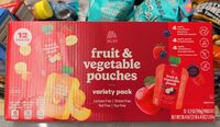 Fruit & Vegetable Pouches - Variety Pack