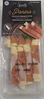 Panino Italian Prosciutto Individually rolled with Provolone Cheese