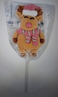 Strawberry Flavour Reindeer Marshmallow Lolly