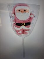Strawberry Flavour Santa Marshmallow Lolly