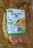 Schweine-Rücken-Steak Kräuter 'Winter' (Bio)