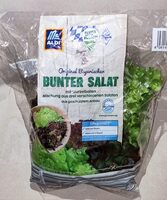 Bunter Salat mit Wurzelballen