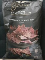 Blaue Tortillas chips