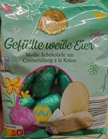Gefüllte weiße Eier