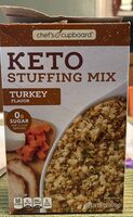 Keto stuffing mix turkey flavor