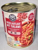 Nudelauflauf mit Salami