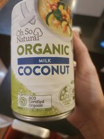 Organic coconut milk - Oh So Natural Wood - Oh So Natural Wood
