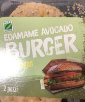 Edamane avocado Burger