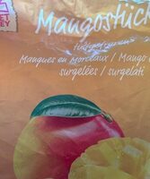 Mangostücke tiefgefroren