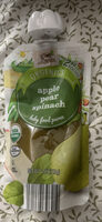 Apple Pear Spinach Baby Food Puree